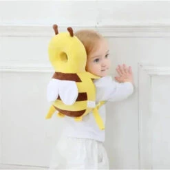 Macrobaby - Baby Safety Walking Anti-Fall Head Pillow, Bee -Macro Baby Store macrobaby baby safety walking anti fall head pillow bee image 3