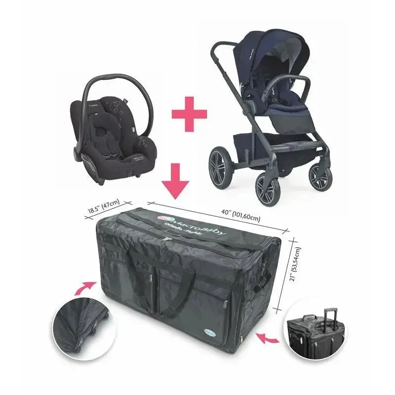 MacroBaby Luggage - Travel Corner Wheel Bag 4 MacroBaby Luggage - Travel Corner Wheel Bag - Image 2