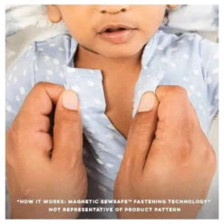 Magnetic Me - Gus Baby Organic Footie 9 Magnetic Me - Gus Baby Organic Footie -Macro Baby Store magnetic me gus baby organic footie image 4