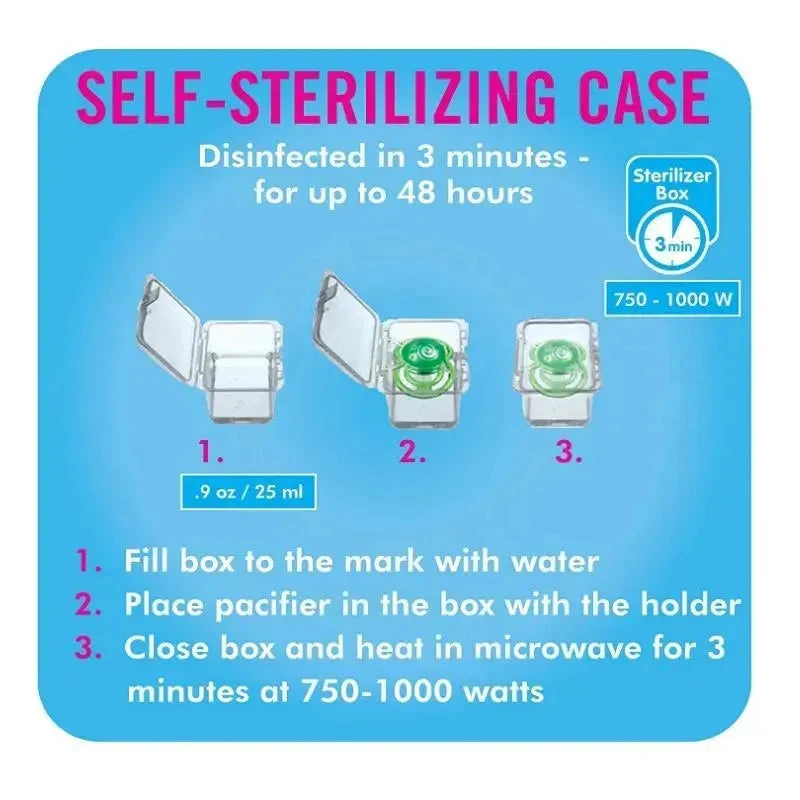 MAM 2-Pack 0-6M Perfect Pacifier - Green/Yellow 8 MAM 2-Pack 0-6M Perfect Pacifier - Green/Yellow - Image 6