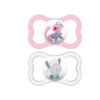 MAM Air Orthodontic Pacifier, Girl, 6+ Months, 2-Count 2 MAM Air Orthodontic Pacifier, Girl, 6+ Months, 2-Count -Macro Baby Store mam air orthodontic pacifier girl 6 months 2 count image 1