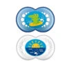 Mam Boys' Crystal Pacifiers, 6M+ -Macro Baby Store mam boys crystal pacifiers 6m image 1