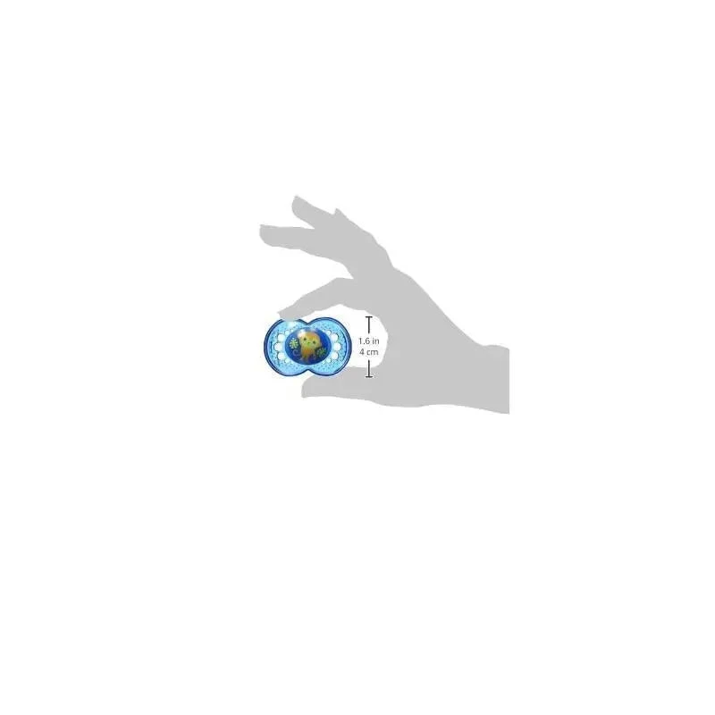 Mam Boys' Crystal Pacifiers, 6M+ 6 Mam Boys' Crystal Pacifiers, 6M+ - Image 4