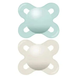 MAM - Matte Non-Deco Pacifier, 0-6 Months, Assorted