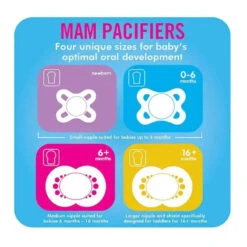 Mam Night 6+ M Pacifiers, Colors May Vary, 2-Pack -Macro Baby Store mam night 6 m pacifiers colors may vary 2 pack image 15