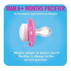 Mam Night 6+ M Pacifiers, Colors May Vary, 2-Pack -Macro Baby Store mam night 6 m pacifiers colors may vary 2 pack image 7