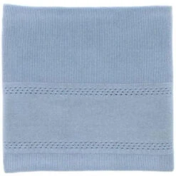 Martin Aranda - Baby Blanket Knit Unisex Square Garden, Pink