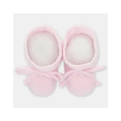 Martin Aranda - Baby Booties Knit Chiara, Pastel Pink 7 Martin Aranda - Baby Booties Knit Chiara, Pastel Pink -Macro Baby Store martin aranda baby booties knit chiara pastel pink image 3