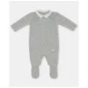 Martin Aranda - Baby Boy Long Romper With Feet Glace, Light Blue 2 Martin Aranda - Baby Boy Long Romper With Feet Glace, Light Blue -Macro Baby Store martin aranda baby boy long romper with feet glace light blue image 1