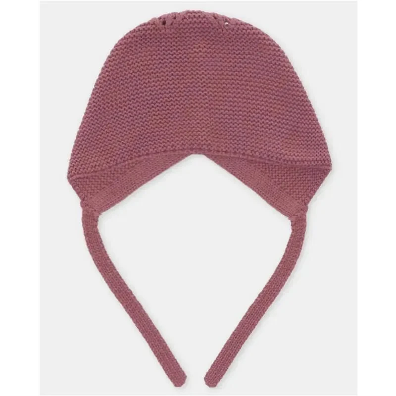 Martin Aranda - Basic Knit Bonnet Plum, Light Pink 3 Martin Aranda - Basic Knit Bonnet Plum, Light Pink