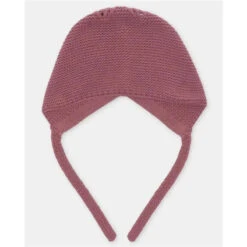 Martin Aranda - Basic Knit Bonnet Plum, Rosa Palo