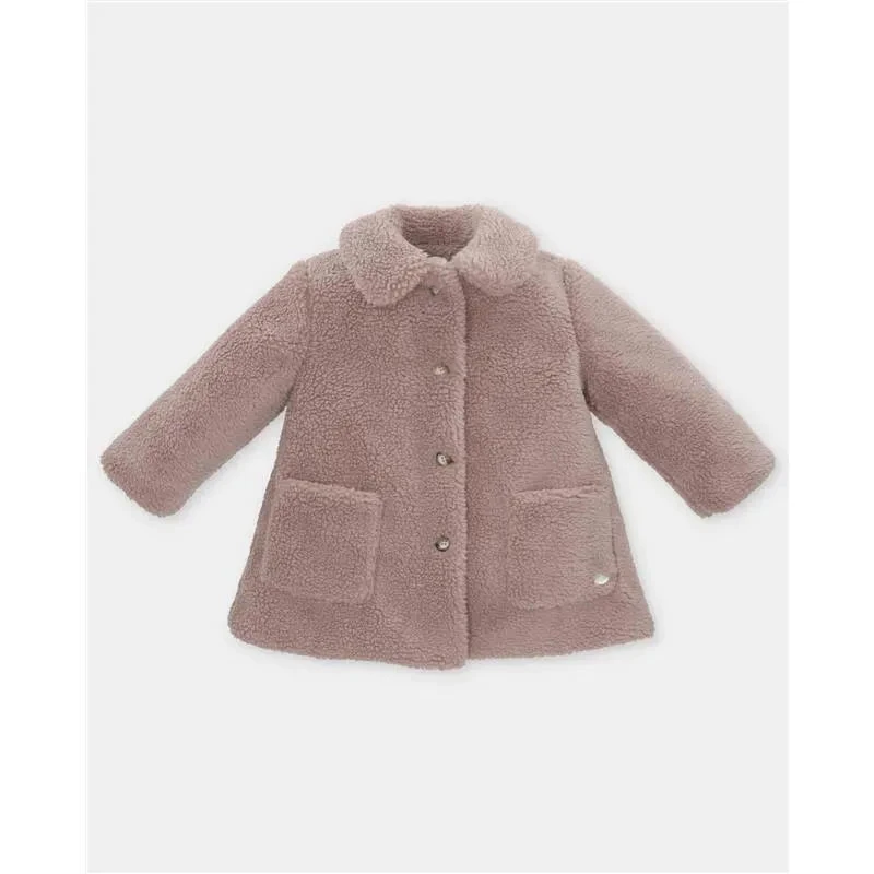 Martin Aranda - Coat Merino Baby Peonia, Arena 4 Martin Aranda - Coat Merino Baby Peonia, Arena - Image 2