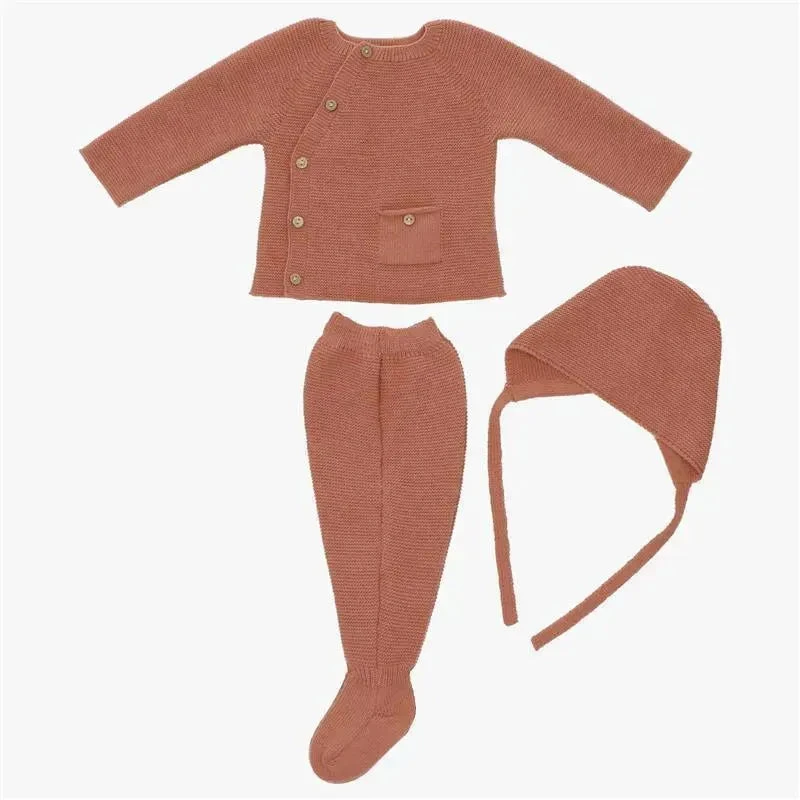 Martin Aranda - Take Me Home Set Potter Sweater, Leggins & Bonnet, Camel 3 Martin Aranda - Take Me Home Set Potter Sweater, Leggins & Bonnet, Camel