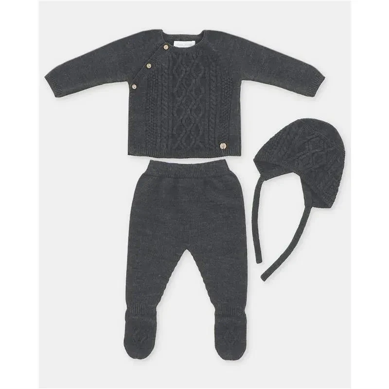 Martin Aranda - Take Me Home Set Sweater, Leggings & Bonnet Moutard, Blue Grey 3 Martin Aranda - Take Me Home Set Sweater, Leggings & Bonnet Moutard, Blue Grey