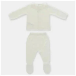 Martin Aranda - Take Me Home Set Sweater & Leggings Knit Marfil, Pink Ciruela