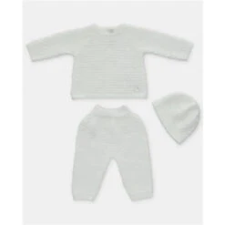 Martin Aranda - Take Me Home Set Sweater, Leggins & Hat Snow, Ivory