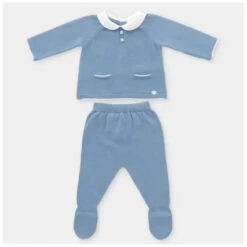 Martin Aranda - Take Me Home Sweater & Leggings Knit Noto, Blue Francia