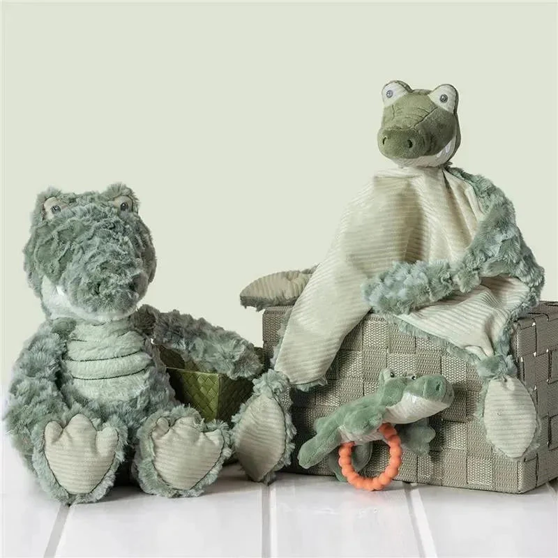 Mary Meyer - Stuffed Animal Lovey Security Blanket, Afrique Alligator 4 Mary Meyer - Stuffed Animal Lovey Security Blanket, Afrique Alligator - Image 2