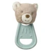 Mary Meyer - Teething Toys Simply Silicone Teether With Soft Toy, 6-Inches, Bear -Macro Baby Store mary meyer teething toys simply silicone teether with soft toy 6 inches bear image 1