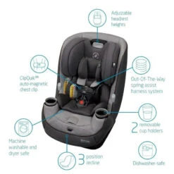 Maxi-Cosi - Pria Max All-in-One Convertible Car Seat, Urban Wonder -Macro Baby Store maxi cosi pria max all in one convertible car seat urban wonder image 8