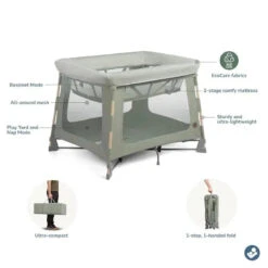 Maxi-Cosi - Swift Play Yard, Classic Green -Macro Baby Store maxi cosi swift play yard classic green image 3