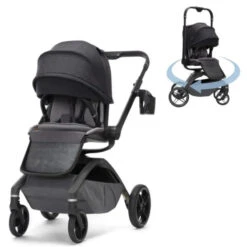 Maxi-Cosi - Tana 360 Rotating Modular Stroller Kindred Collection, Onyx Heritage