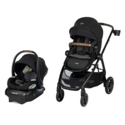 Maxi-Cosi - Zelia2 Luxe 5-in-1 Modular Travel System, New Hope Black