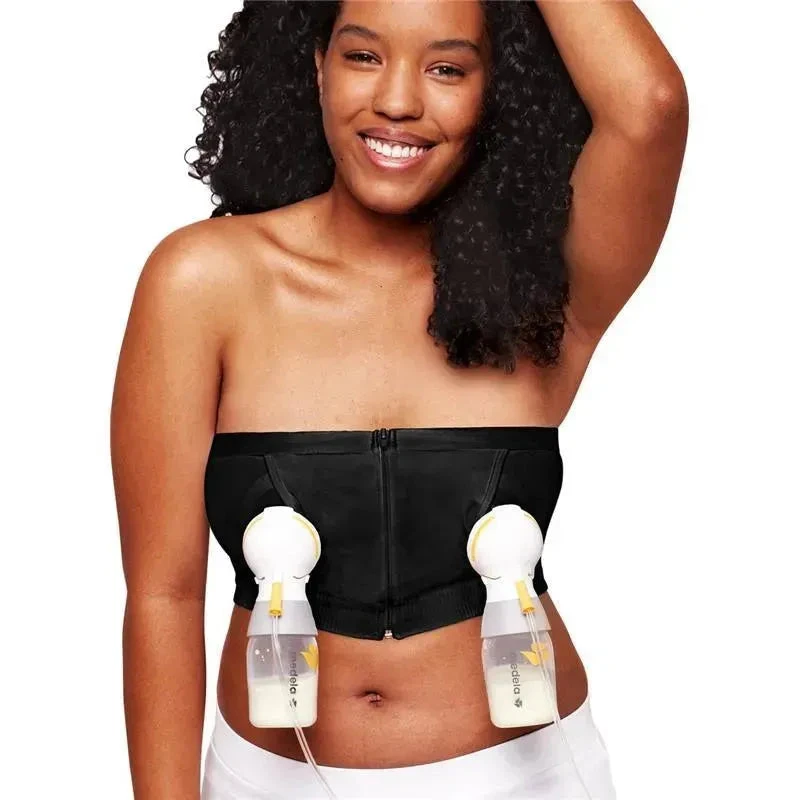 Medela - Hands Free Pumping Bustier, Black 3 Medela - Hands Free Pumping Bustier, Black