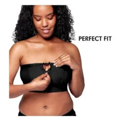 Medela - Hands Free Pumping Bustier, Black 8 Medela - Hands Free Pumping Bustier, Black -Macro Baby Store medela hands free pumping bustier black image 2