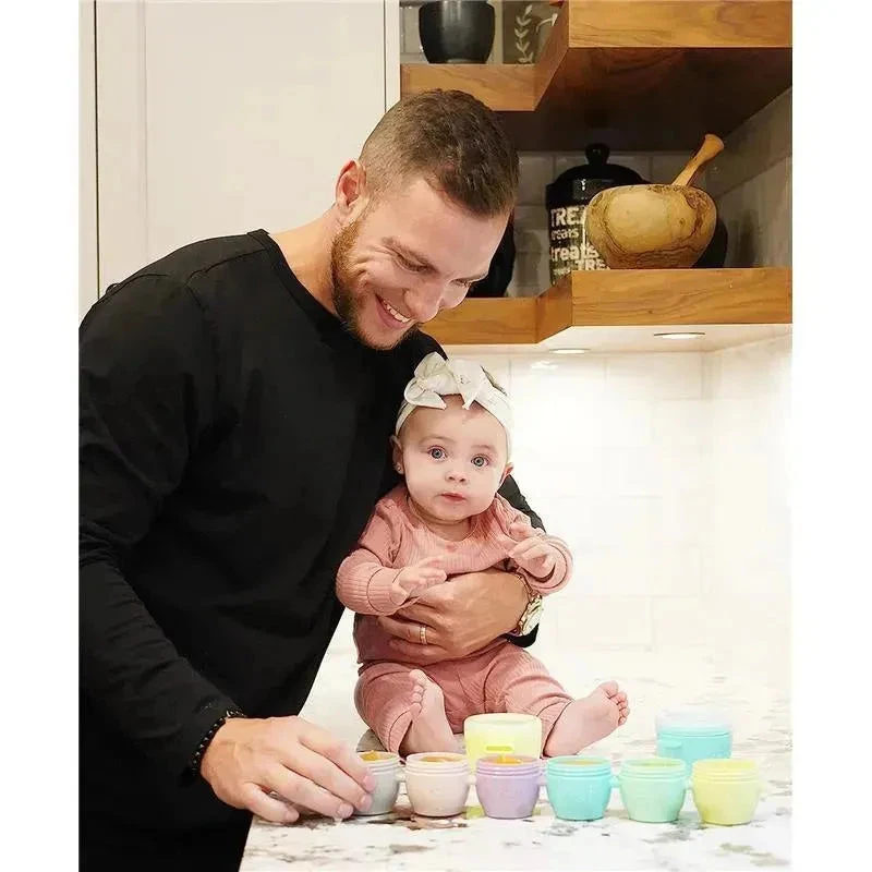Melii - 2Oz Snap & Go Baby Food Storage Containers With Lids 6 Melii - 2Oz Snap & Go Baby Food Storage Containers With Lids - Image 4
