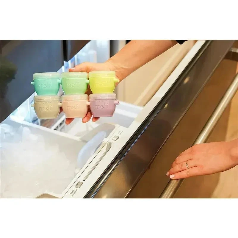 Melii - 2Oz Snap & Go Baby Food Storage Containers With Lids 8 Melii - 2Oz Snap & Go Baby Food Storage Containers With Lids - Image 6