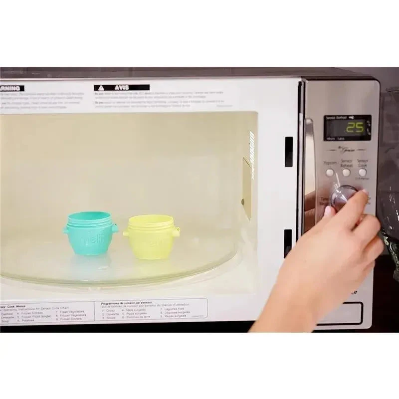 Melii - 2Oz Snap & Go Baby Food Storage Containers With Lids 9 Melii - 2Oz Snap & Go Baby Food Storage Containers With Lids - Image 7