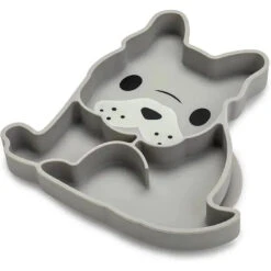 Melii - Divided Silicone Suction Plate, Bulldog