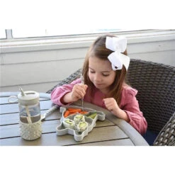 Melii - Divided Silicone Suction Plate, Bulldog -Macro Baby Store melii divided silicone suction plate bulldog image 3