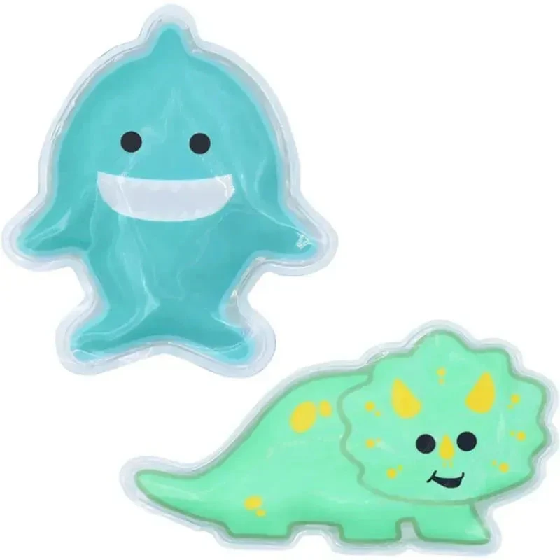 Melii - Gel Ice Packs, 2 Pack, Keep Lunches And Snacks Cool, Reusable, Dino & Shark 3 Melii - Gel Ice Packs, 2 Pack, Keep Lunches And Snacks Cool, Reusable, Dino & Shark