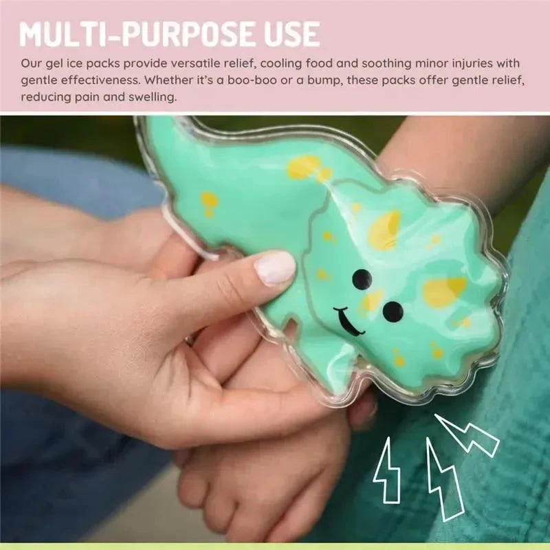 Melii - Gel Ice Packs, 2 Pack, Keep Lunches And Snacks Cool, Reusable, Dino & Shark 6 Melii - Gel Ice Packs, 2 Pack, Keep Lunches And Snacks Cool, Reusable, Dino & Shark - Image 4