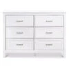 Million Dollar Baby - DaVinci Baby Charlie 6-Drawer Double Dresser In White 2 Million Dollar Baby - DaVinci Baby Charlie 6-Drawer Double Dresser In White -Macro Baby Store million dollar baby davinci baby charlie 6 drawer double dresser in white image 1