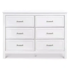 Million Dollar Baby - DaVinci Baby Charlie 6-Drawer Double Dresser In White