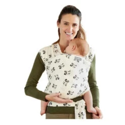 Moby Wrap Classic - Disney's Mickey Mouse White Carrier