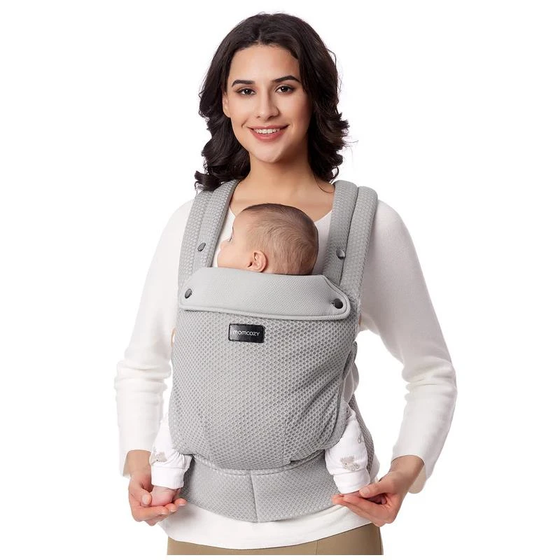 Momcozy - Baby Carrier Newborn To Toddler, Mesh Grey 3 Momcozy - Baby Carrier Newborn To Toddler, Mesh Grey