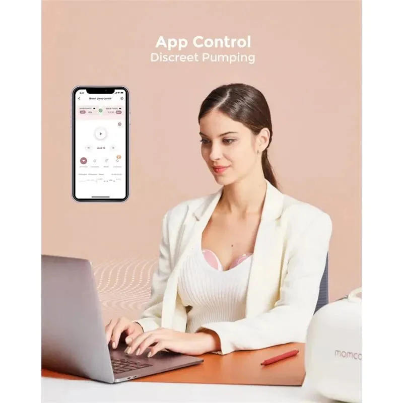 Momcozy - Double Breast Pump Hands Free Mobile Flow M9 5 Momcozy - Double Breast Pump Hands Free Mobile Flow M9 - Image 3