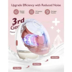 Momcozy - Double Breast Pump Hands Free Mobile Flow M9 20 Momcozy - Double Breast Pump Hands Free Mobile Flow M9 -Macro Baby Store momcozy double breast pump hands free mobile flow m9 image 7