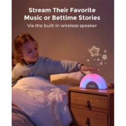 Momcozy - Dreamsync Smart Baby Sound Machine, Rainbow Light & App Control 17 Momcozy - Dreamsync Smart Baby Sound Machine, Rainbow Light & App Control -Macro Baby Store momcozy dreamsync smart baby sound machine rainbow light app control image 6