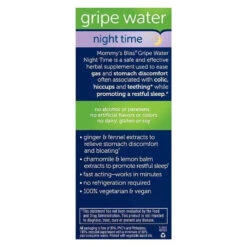 Mommy’s Bliss Mommy's Bliss Gripe Water Night Time, 4 Oz -Macro Baby Store mommy s bliss gripe water night time 4 oz macrobaby 3 08abb5cd 93a6 4d5b ba43 375d78055468
