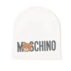 Moschino Baby - Hat With Large Graphic, Grey 2 Moschino Baby - Hat With Large Graphic, Grey -Macro Baby Store moschino baby hat with large graphic grey image 1