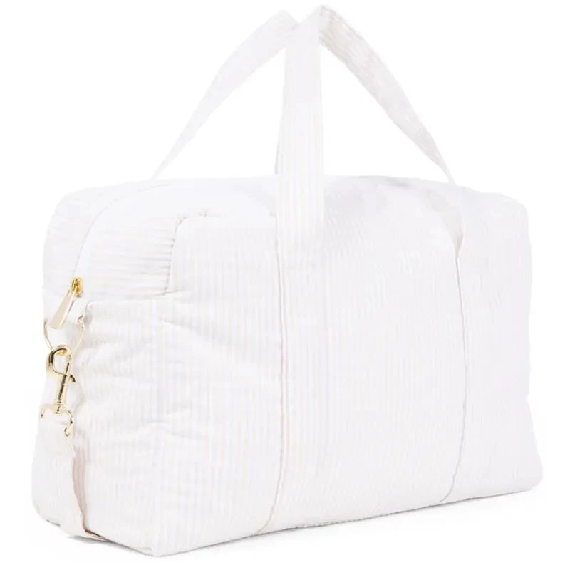 Moschino Baby - Striped Diaper Bag With Bear Patch Changing Mat Beige 4 Moschino Baby - Striped Diaper Bag With Bear Patch Changing Mat Beige - Image 2