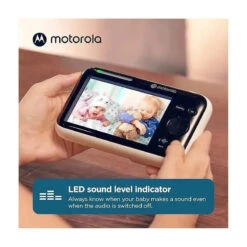 Motorola - 2 Camaras Baby Monitor PIP1500 Video Baby Monitor -Macro Baby Store motorola 5 vga manual pan tilt video baby monitor 2 camera pack image 3