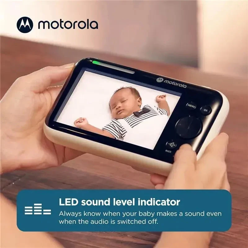 Motorola - 5 Motorized Video Baby Monitor With Camera 5 Motorola - 5 Motorized Video Baby Monitor With Camera - Image 3