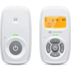 Motorola - AM24 Audio Baby Monitor With LCD Screen