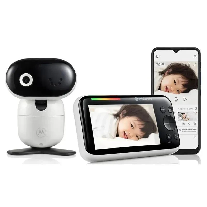 Motorola - 5 WiFi Video Baby Monitor With Camera 3 Motorola - 5 WiFi Video Baby Monitor With Camera